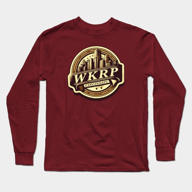 WKRP in Cincinnati Long Sleeve T-Shirt by Barn Shirt USA